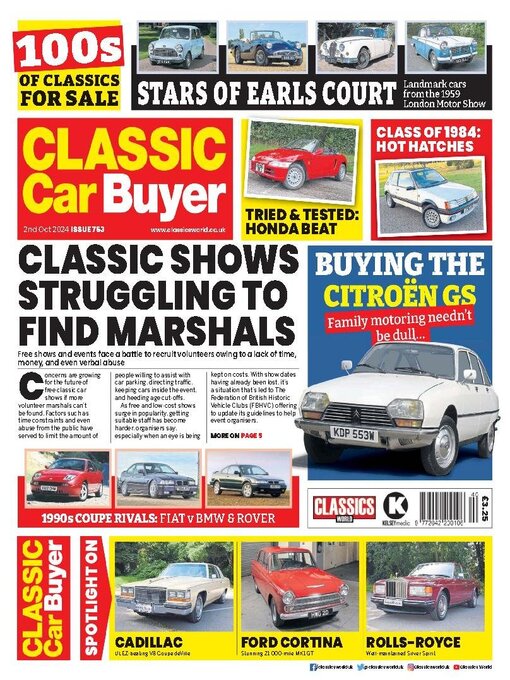 Title details for Classic Car Buyer by Kelsey Publishing Ltd - Available